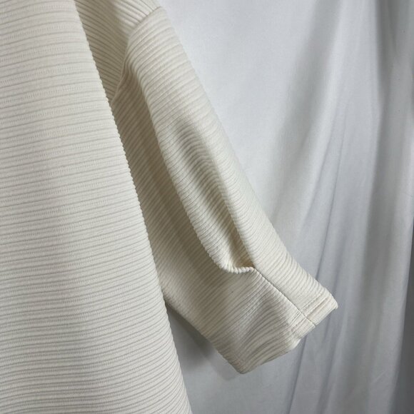 Oak & Fort Cream Coloured Puff-Sleeve Top Womens Size S - Picture 4 of 11